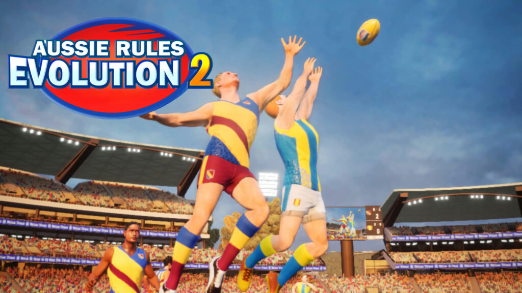 Rugby League Raw & Aussie Rules Evolution 2 Switch cartridges at EB Games — key art