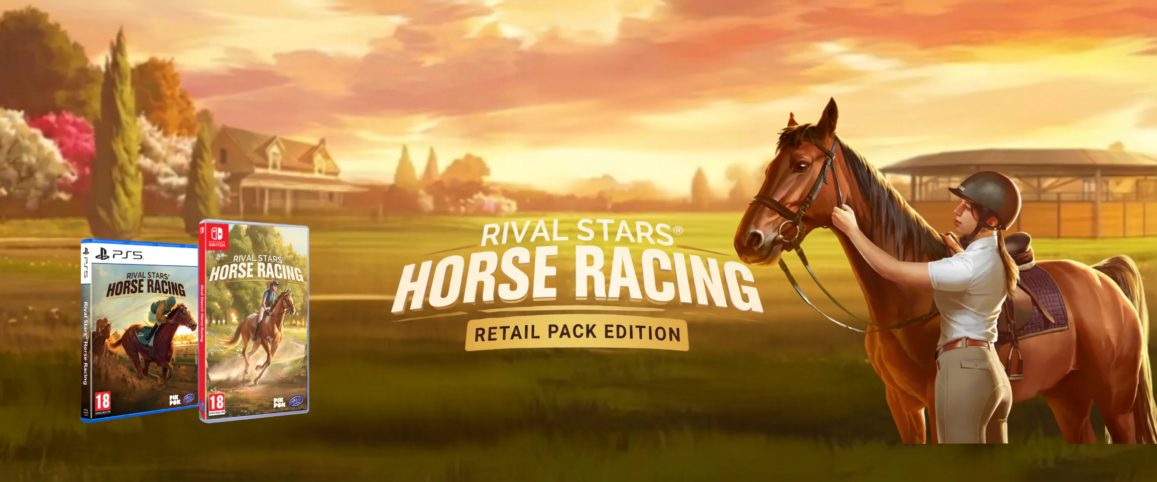 Rival Stars Horse Racing key art