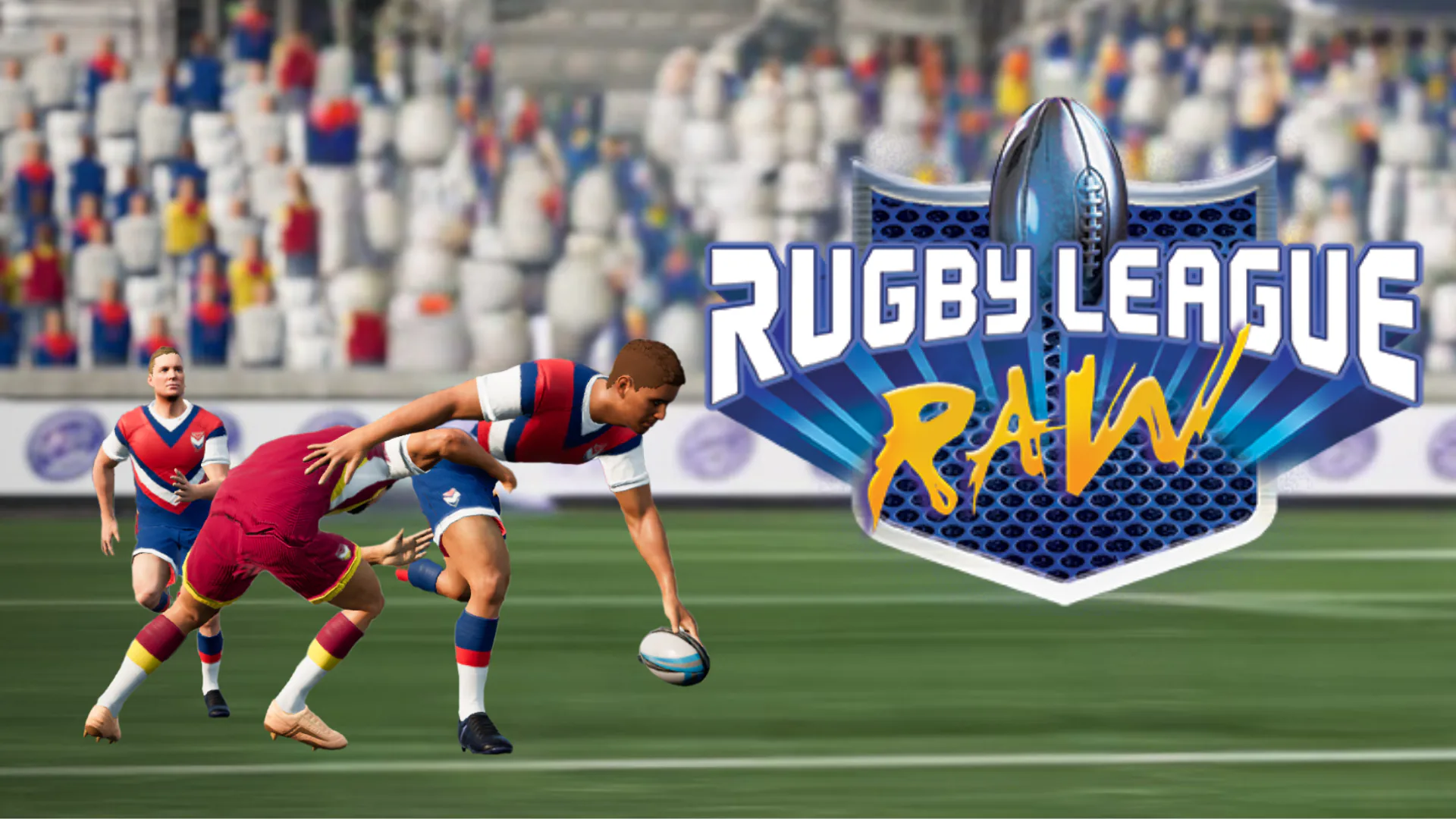 Rugby League Raw key art